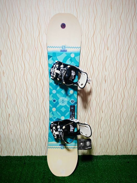 Placa snowboard Salomon  140 cm + legături rapide noi