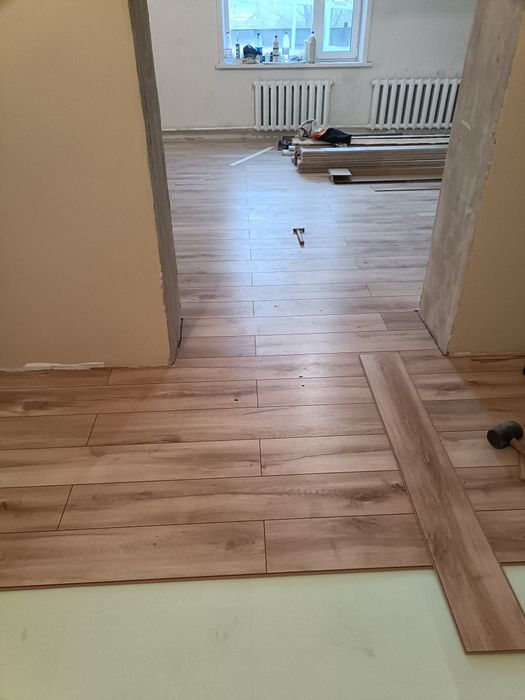 Укладка ламината