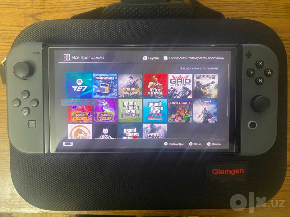 Nintendo switch OLED/256/HWfly/сумка