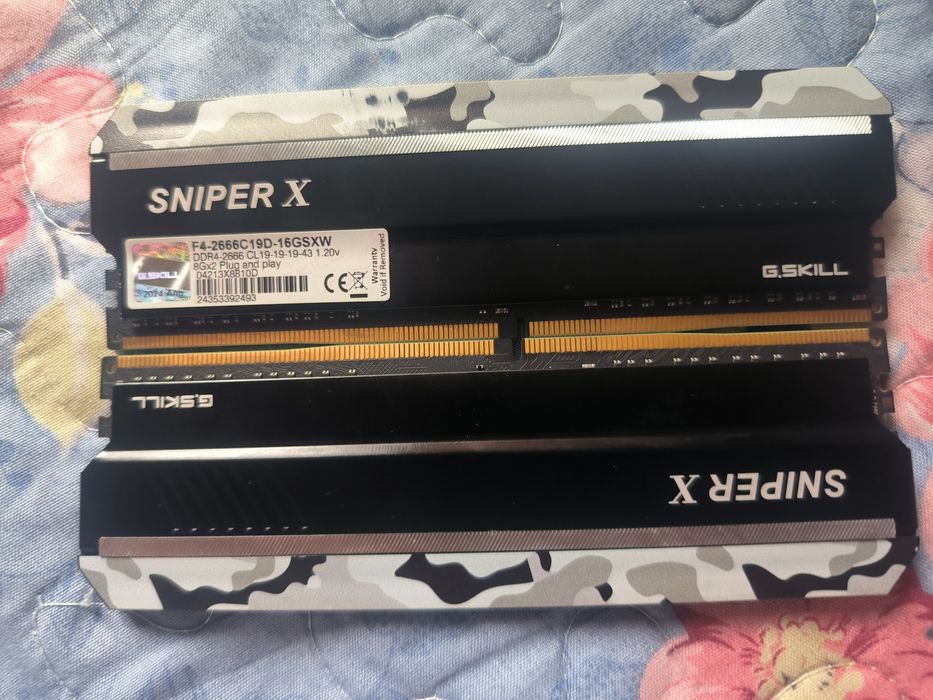 G SKILL 16 GB оперативка