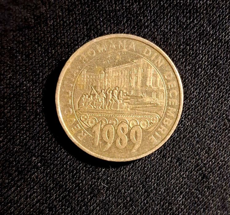 Monedă de colecție 50 bani 1989 și 2005 / Piesă numismatică
