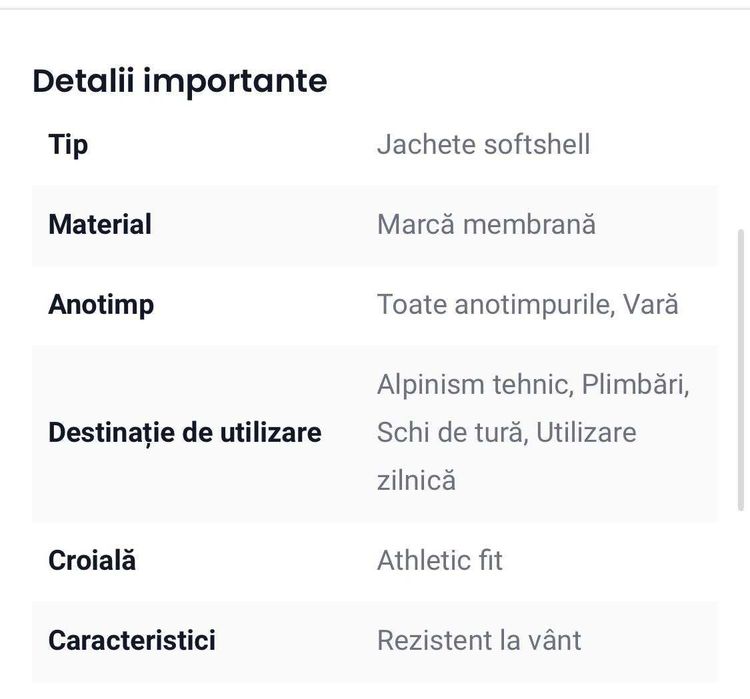 Jachetă Softshell - ORTOVOX Pala Hooded - XS - NOU nefolosit cu etichetă - femeie - pentru hiking si catarat