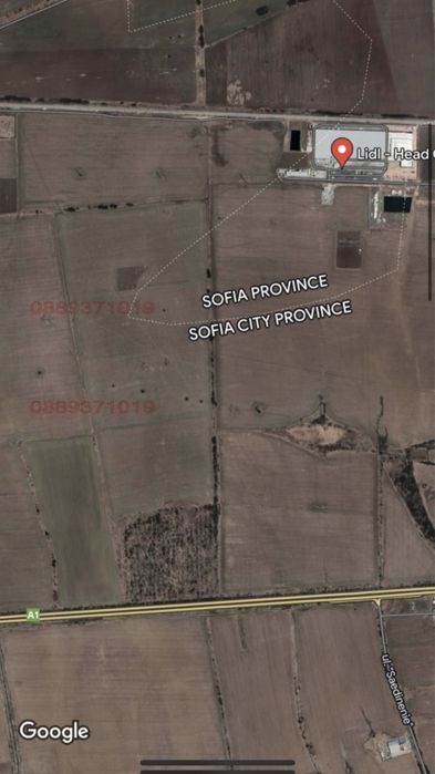 Продава се Парцел в София, Люлин 10 - 4460 кв.м за 30 €/кв.м - Снимка #1