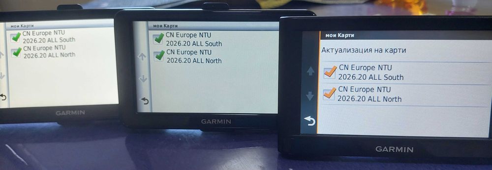 Навигация Garmin 5 "".  154 ,2545, 2595, 55 LMT Европа 2026.20