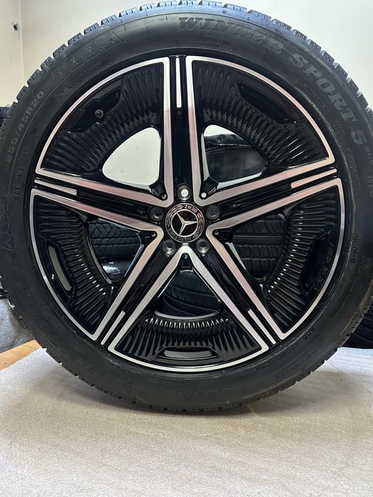 Jante Originale Mercedes EQS - Amg pe 20 cu anvelope vara sau Iarna !