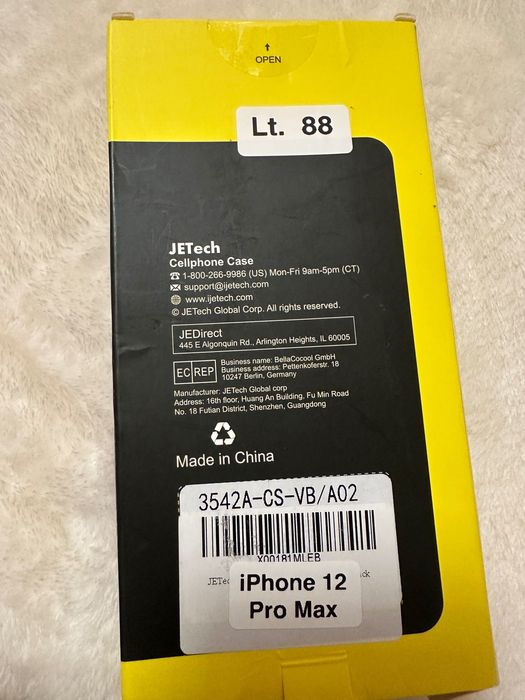 JETech Cellphone Case Iphone 12 Pro Max