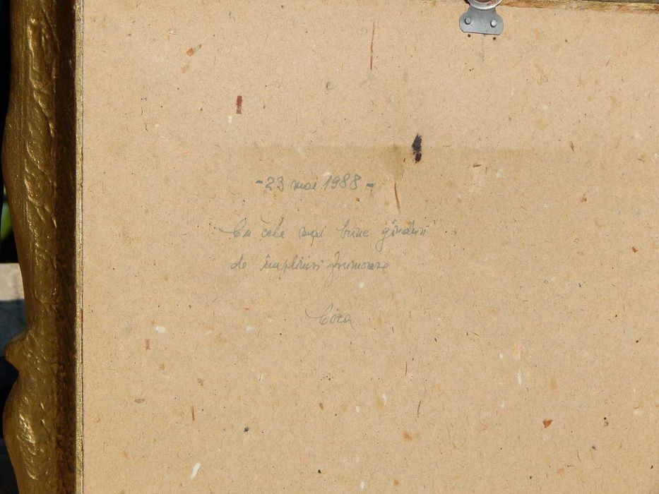 Tablou pictura Rugaciunea lui Iisus in Gradina Ghetsimani 33X38 cm