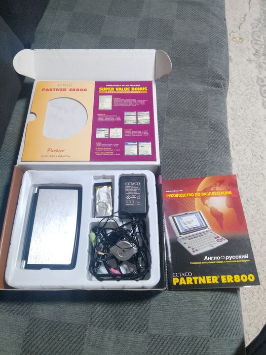 ECTACO Partner ER800 редкий переводчик (оригинал, США)