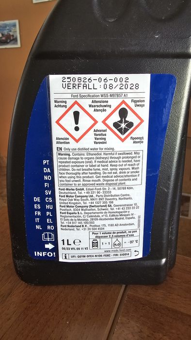 Antigel original Ford POAT 2733434 1 litru