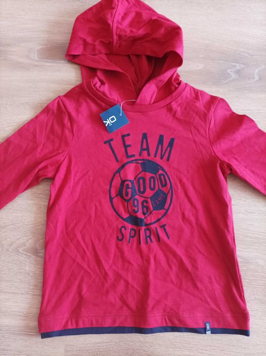 3бр Нови детски блузки 4-6год 110-116см