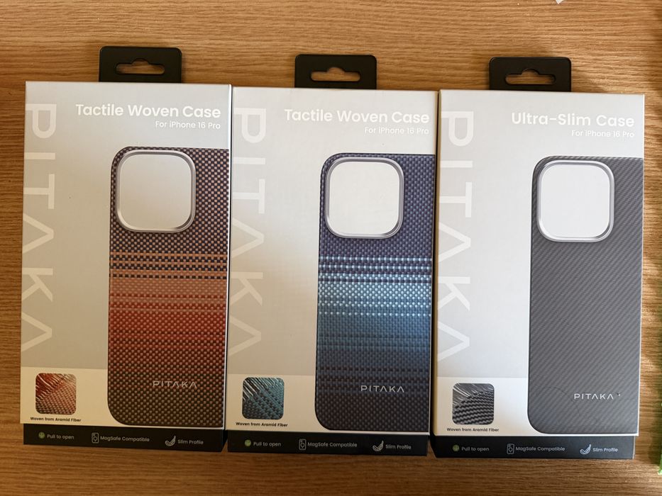 Продам свои чехлы Pitaka на iPhone 16 Pro