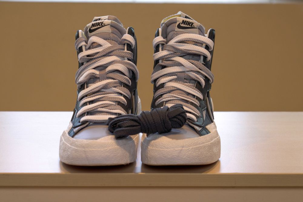 Nike Blazer Mid sacai Black Grey EU 43