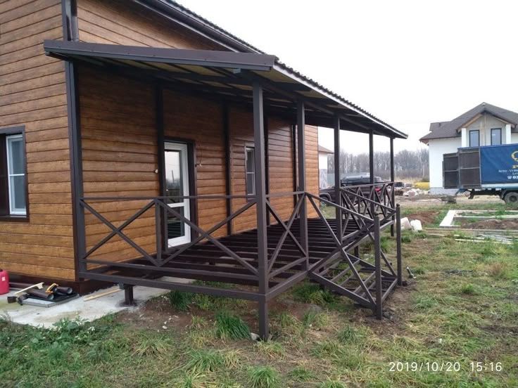 Изготовление террасы.