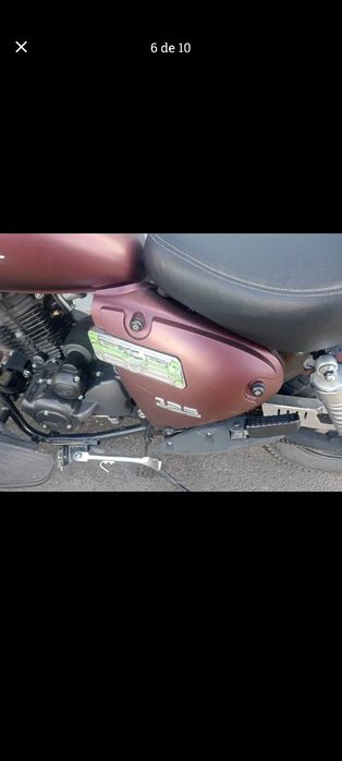 Motocicletă 125 cm³ chopper