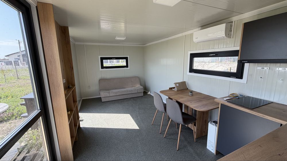 Casa modulara 21mp, off grid complet utilata