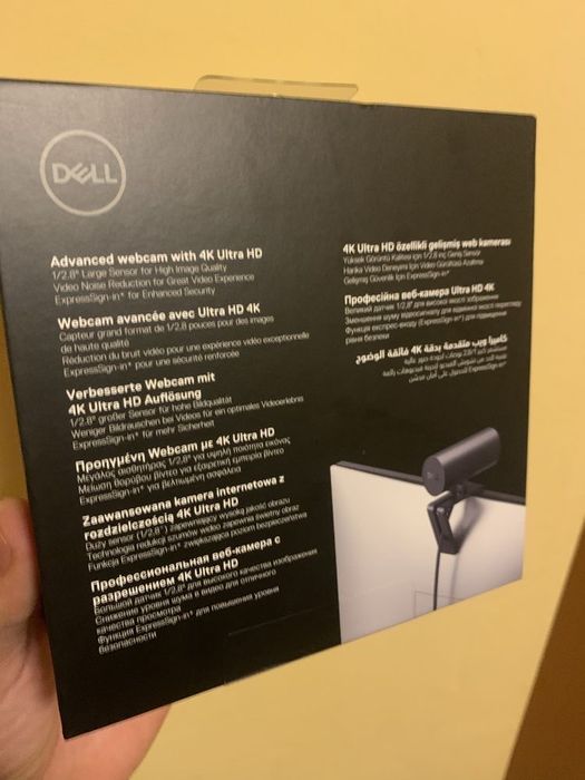 Camera web dell sharp 4k