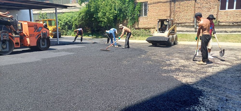 Асфальтирование Асфальта Алматы