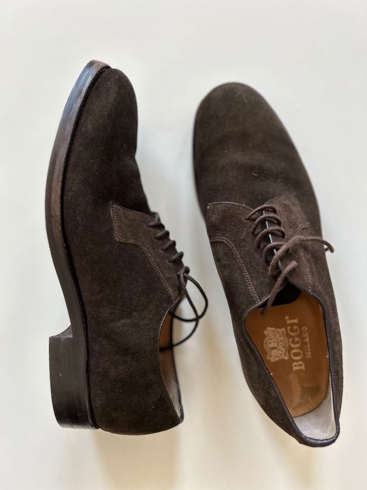 Boggi Milano елегантни мъжки кожени обувки 44 номер