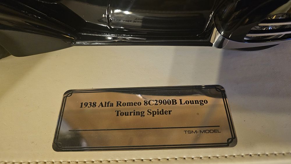 Macheta 1/18 Alfa Romeo 8C2900B Luongo Spider TSM model