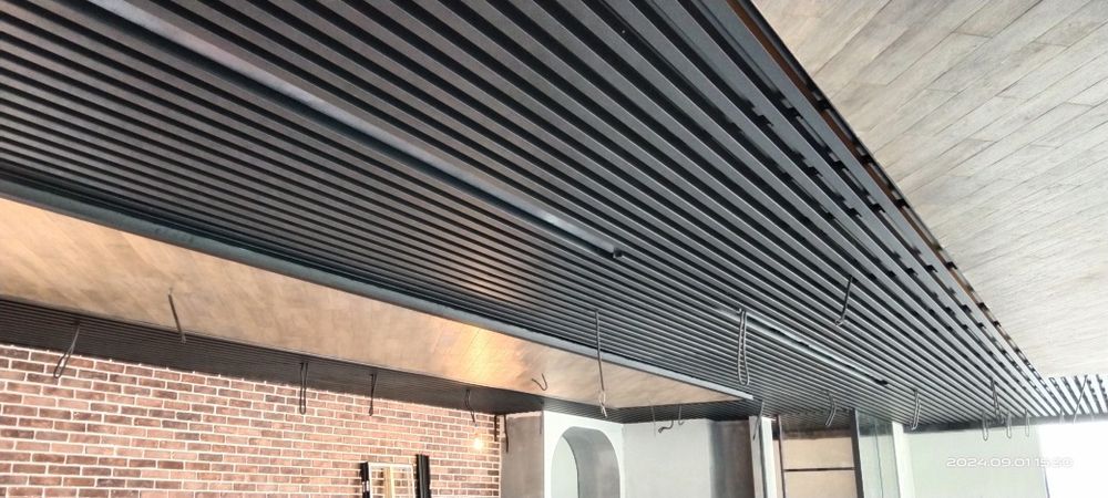 Грильято. Армстронг. Рейка.Монтаж