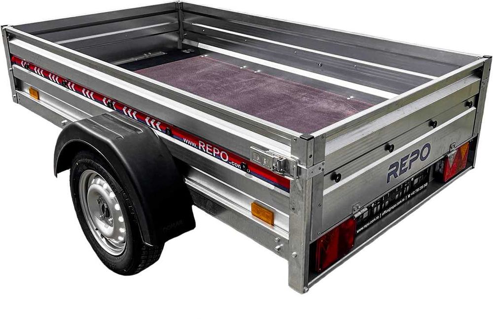 Remorca 750 kg Repo 205x115x115 cm cu Prelata