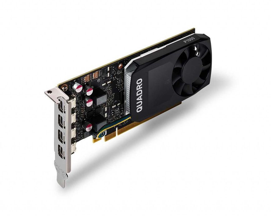 Професионална видеокарта NVIDIA Quadro P1000 (Low Profile) – Компактна мощ за твоята работна станция!