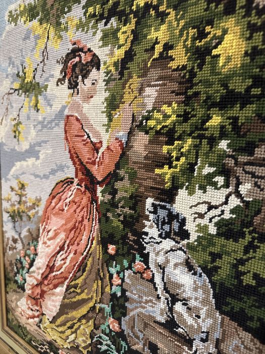 Гоблен,,Дамата с кучето’’