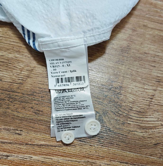 US Polo ASSN Оригинална мъжка риза с навиващи ръкави размер XL НОВА