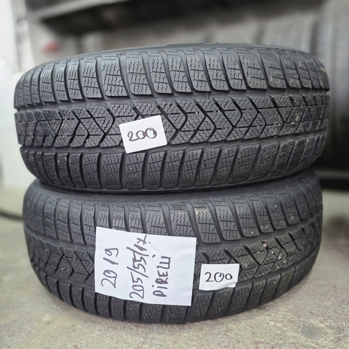 2×205/55/17 M+S.PIRELLI.Stare excelenta.