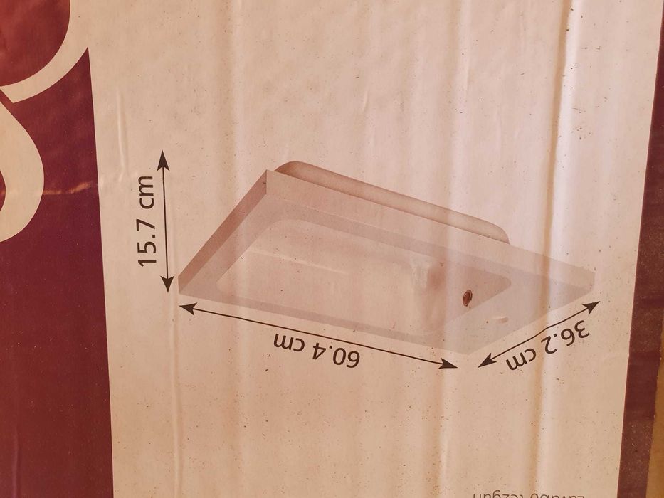 Chiuveta cu mascare pentru baie compozit