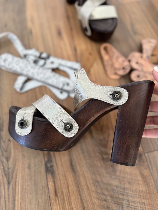 Sandale piele 3 modele in 1