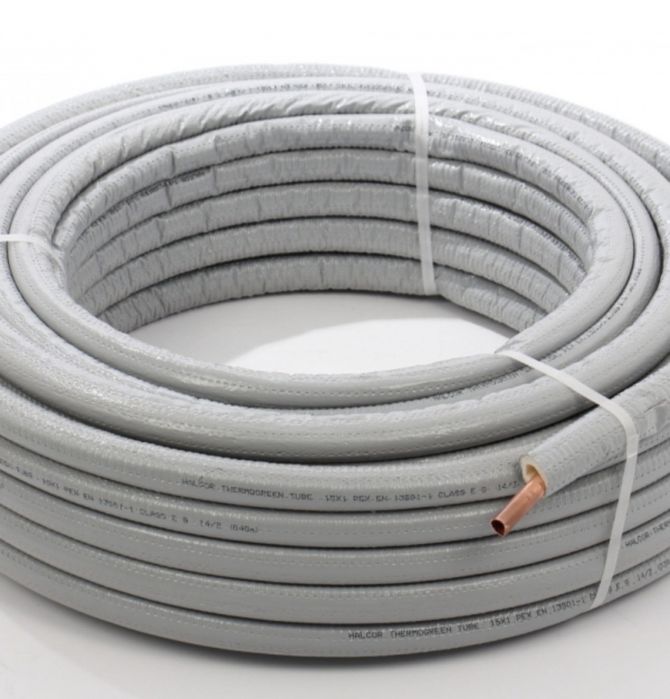 Colac 50 m de cupru moale izolat,  15x1