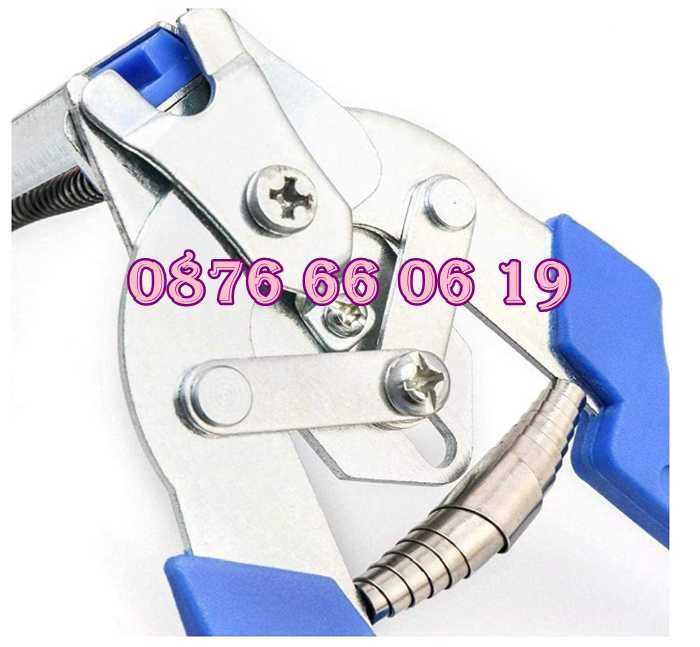 Клещи за връзване на колбаси, клещи за връзване на луканки +1200 скоби