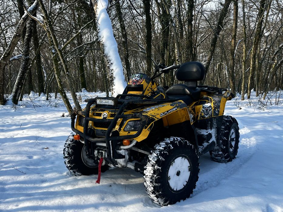 Vând Can-am 650 outlander g1 anul 2009 !!
