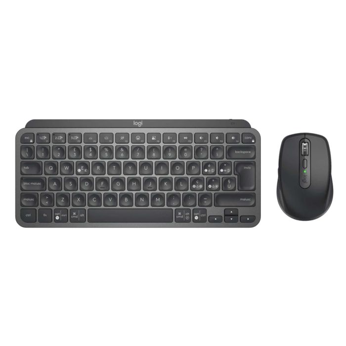 Logitech MX Keys Mini Combo – безжична клавиатура + мишка (MX серия)