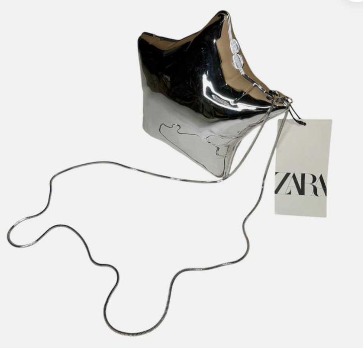 ZARA малка чанта във форма на звезда