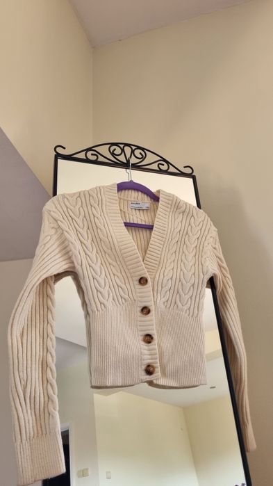 Жилетка, цвят шампанско