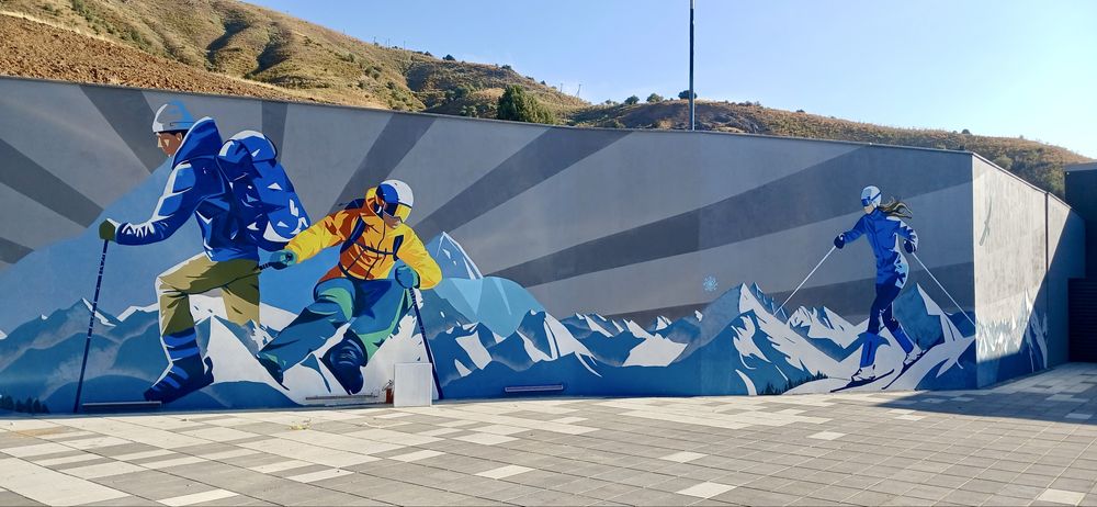 Роспись стен, Художник, Rasom, рельеф, барельеф.