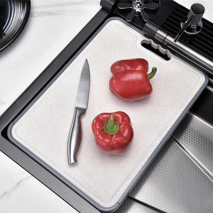 Модерна мултифункционална кухненска мивка с регулируем двоен водопад