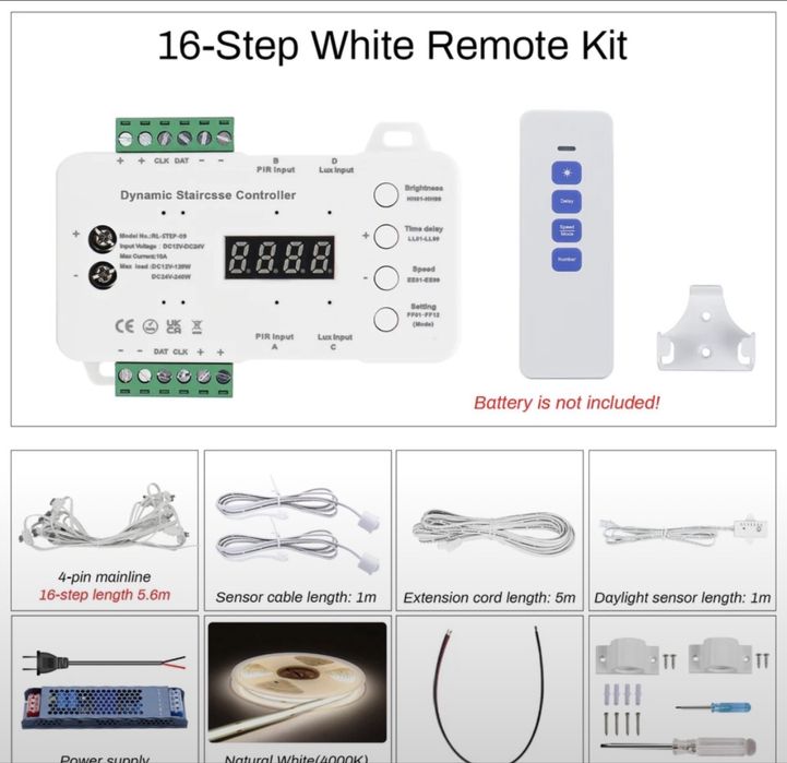 Умный датчик движения на лестницу