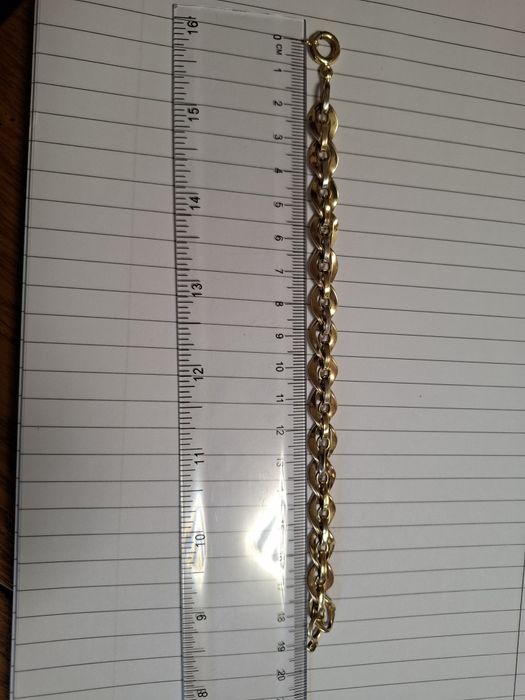 Златна дамска гривна 14К, 18/19 см 7,20 гр  650 евро