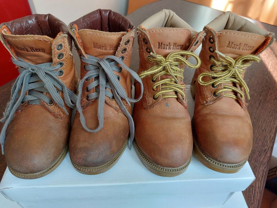 Bocanci nr. 30 si 32 piele naturala, Mark Hero - UTILIZATI