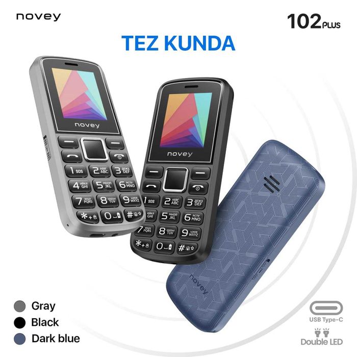 Novey 102 Plus (Новый+Гарантия+Скидка) Nokia  Original 2025