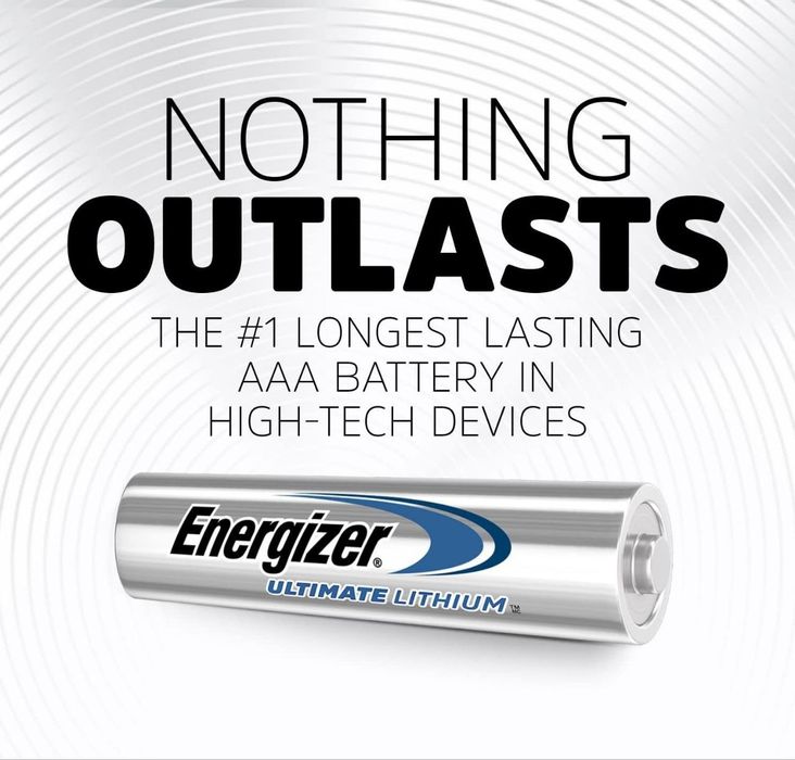 Батарейки литиевые ENERGIZER AAA 1.5V 3Ah