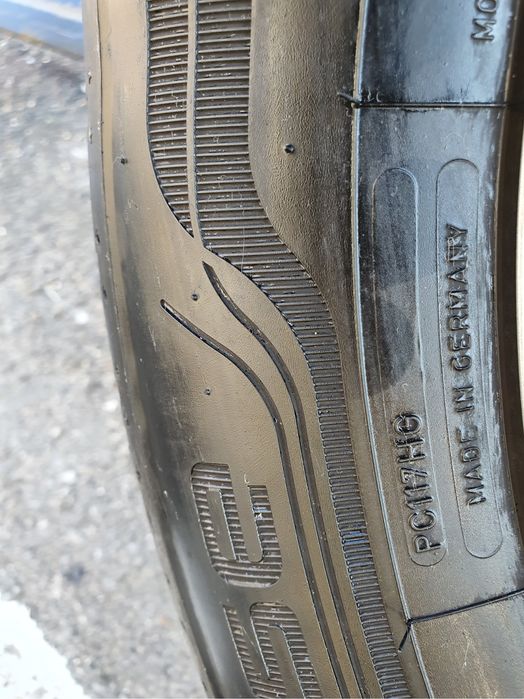 Jante originale BMW 225 55 R16 , cu anvelope Dunlop uzura minima