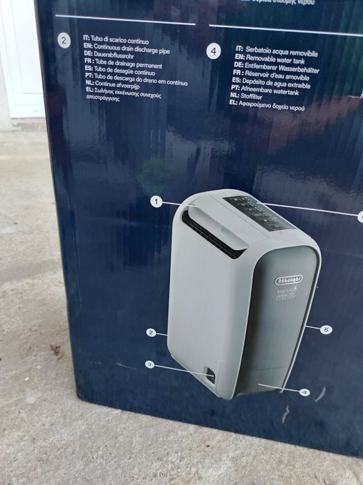 Dezumidificator Delonghi DNS 65, nou