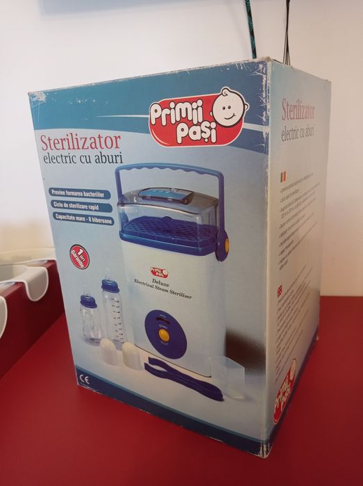 Sterilizator electric cu aburi pentru biberoane - Primii Pasi