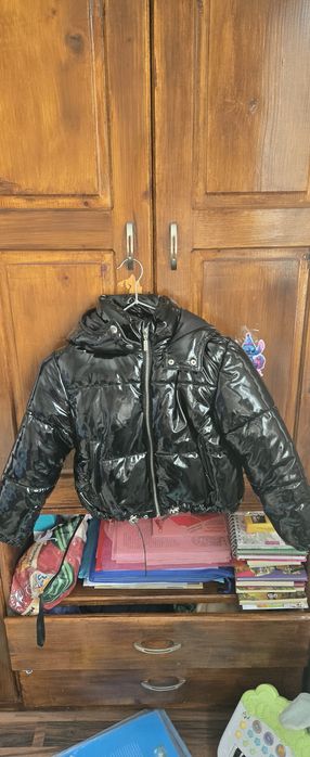 Лачено зимно-есенно яке и ботуши moon boots