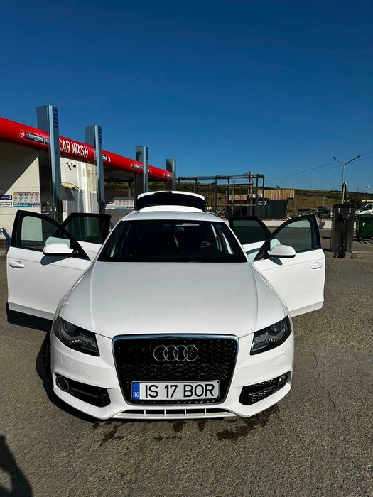 Audi A4 S-line Manual Alb Perlat