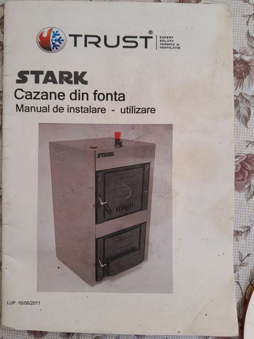 Centrala termica pe lemne din fonta